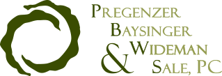 Pregenzer, Baysinger, Wideman and Sale Logo