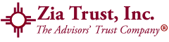 Zia Trust Red Logo