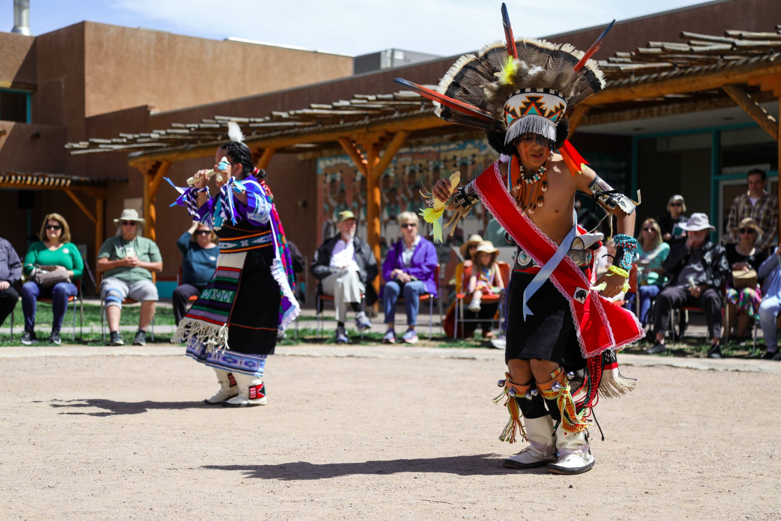 Participants at a Dowa Kwe community gathering in Albuquerque